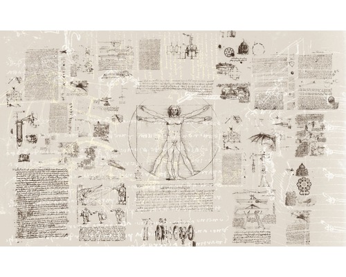 Fototapete Vlies V8-764 Munich Designbook Da Vinci 8-tlg. 400 x 250 cm