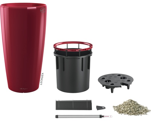 Pot de fleurs Lechuza Classico avec système d''irrigation et accessoires