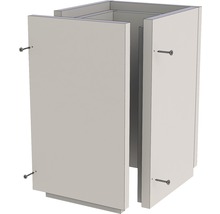 Meuble bas monté avec vis