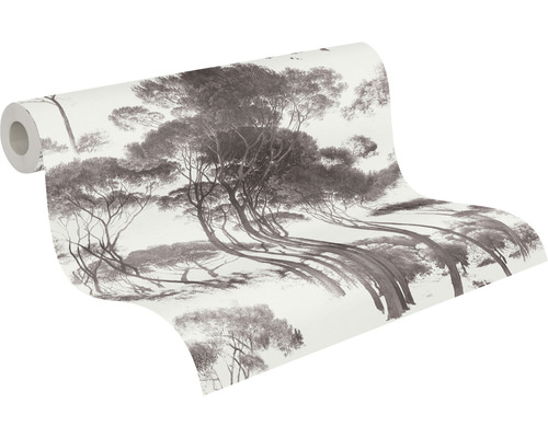 Rouleau de papier peint avec motif d''arbres