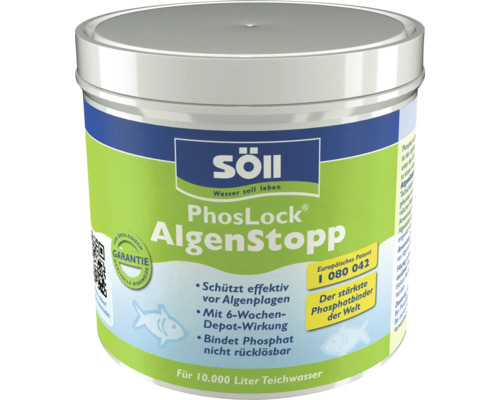 Algicide Söll PhosLock Algen Stopp® 500 g