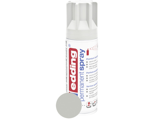 Spray permanent edding 5200 gris clair mat 200 ml