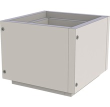 Jardinière carrée en bois