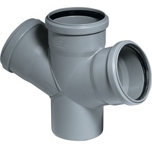 Abzweigrohr mit drei Anschlüssen für Sanitärinstallationen