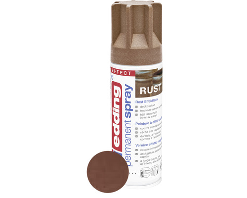 edding 5200 permanent Spray rosteffekt matt 200 ml Edding Permanent Spray Rost Effektlack Dose