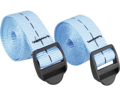 Zwei Spanngurte mit schwarzer Schnalle