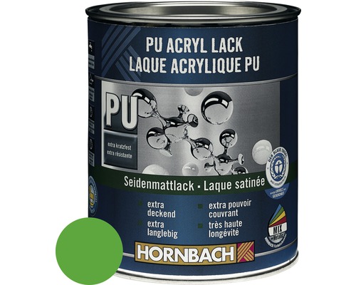 HORNBACH Buntlack PU Acryllack seidenmatt caipirinha grün 375 ml