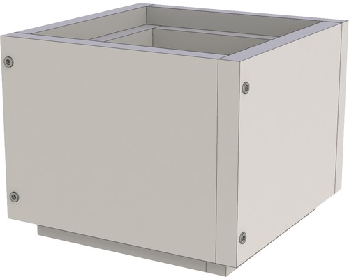 Quadratischer Pflanzkasten aus Holz