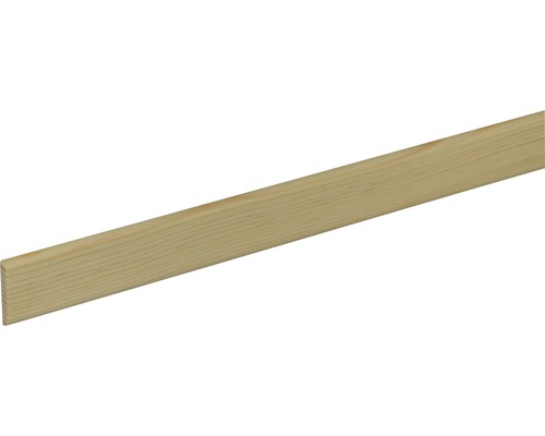Champlat en épicéa/pin brut - 1000 x 29 x 4 mm Baguette en bois