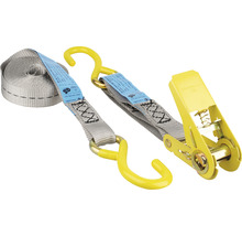 Zurrgurt mit Haken und Ratsche zur Ladungssicherung