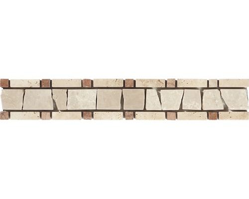 Frise en pierre naturelle MA-50111 beige 30x5 cm