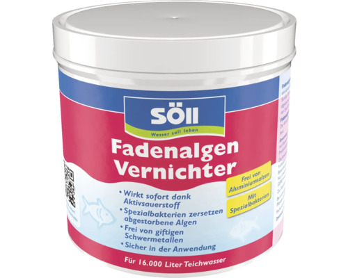 Éliminateur d'algues filamenteuses Söll 500 g