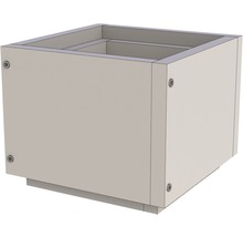 Boîte de kit carrée avec vis