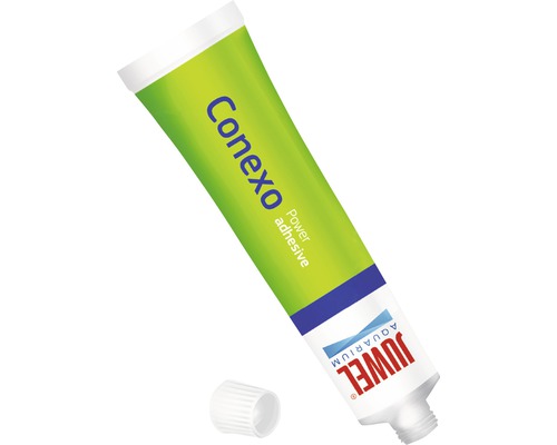 Tube Conexo Kraftkleber von Juwel Aquarium mit offenem Deckel