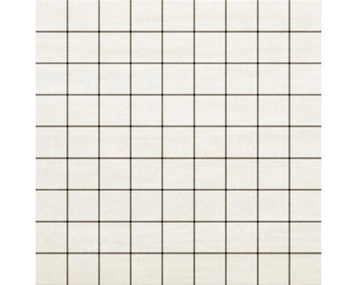 Feinsteinzeugmosaik Malaga bianco 30x30 cm