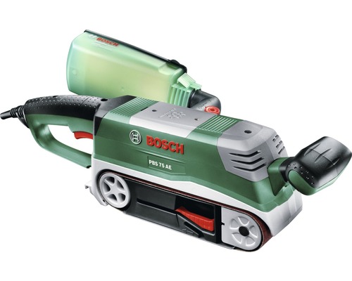 Bosch Ponceuse à bande PBS 75 AE avec bande abrasive Bosch Ponceuse à bande PBS 75 AE avec bande abrasive
