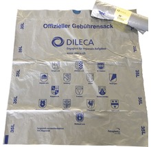 Gebührenpflichtiger Abfallsack 35 Liter mit Gemeindewappen