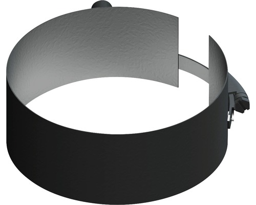 Collier de fixation Pellet-Line avec manchon fileté M8 Ø 80mm noir