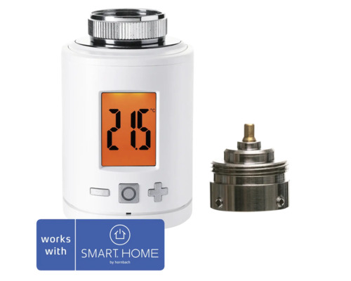 Eurotronic Funk-Thermostat Spirit Z-Wave Plus 700211 M30 x 1,5 - kompatibel mit SMART HOME by hornbach