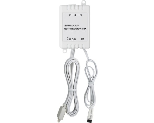 LED-Streifen-Controller mit RGB- und Infrarot-Anschlüssen