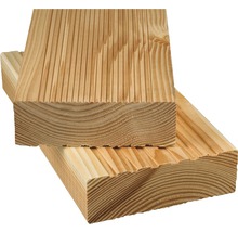 Zwei Profilbretter aus Holz