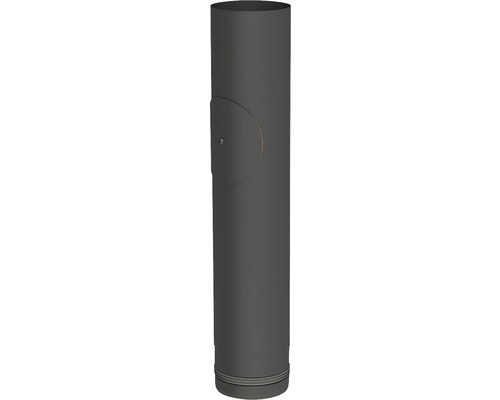 Élément longitudinal Pellet-Line 500mm avec révision Ø 100mm noir