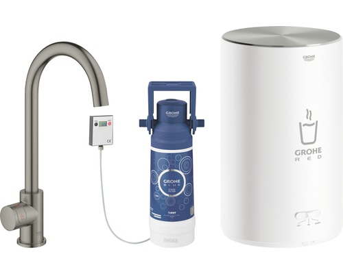 Grohe Küchenarmatur, Wasserfilter und Warmwasserbereiter