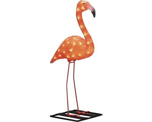 LED Leuchtfigur Flamingo aussen Konstsmide 45x65x16 cm bernstein