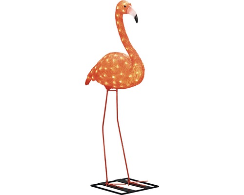 LED Leuchtfigur Flamingo aussen Konstsmide 54x110x20 cm bernstein