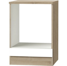 Meuble bas avec étagère ouverte pour cuisines