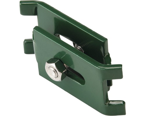 Eckverbinder 6 x 4 cm, 2 Stück, grün Grüne Halterung aus Metall mit Schraube