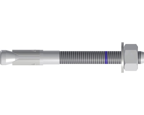 Boulon d'ancrage Tox S-Fix Pro M12x180/84, 20 pièces Ancrage lourd avec filetage, écrou et rondelle