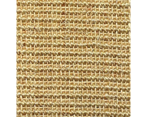 Spannteppich Sisal Manaus gold 400 cm breit (Meterware)