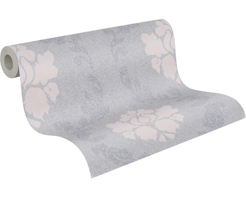 Tapetenrolle mit Blumenmuster