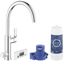 Grohe Blue Küchenarmatur mit Filter, Filterkopf, Filterpatrone und Timer