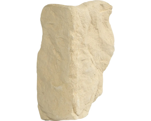 Pierre de parement élément d'angle Klimex Nevada Sahara crème Pierre décorative pour le jardin