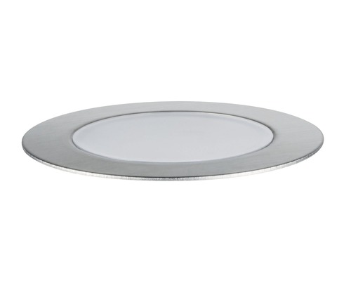 Éclairages LED à encastrer Paulmann Plug & Shine spot individuel IP65 1W 100 lm 3000 K blanc chaud Ø 70/63 mm Floor argent 230/24V 1 pce