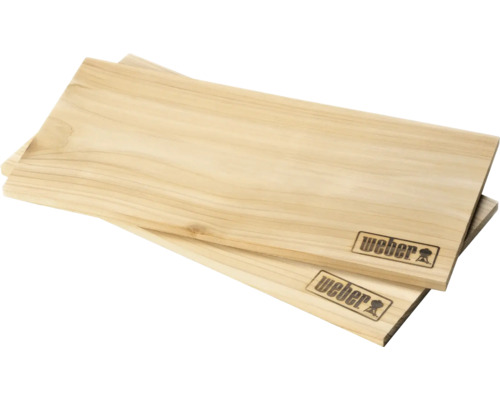 Weber Zedernholzplanken zum Grillen, zwei Stück