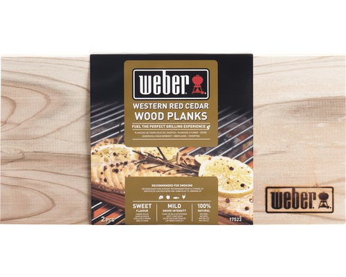 Weber Western Red Cedar Holzplanken zum Grillieren