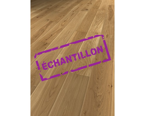 Échantillon parquet SKANDOR Field Oak chêne plancher de maison de campagne brossé 2390 x 200 x 12 mm