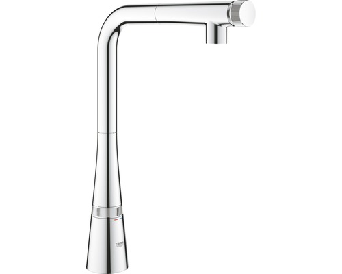 GROHE Küchenarmatur mit Handbrause ZEDRA SMARTCONTROL chrom 31593002