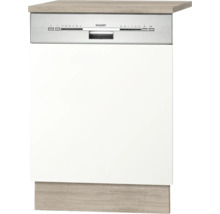 Lave-vaisselle Exquisit avec panneau de commande et porte blanche