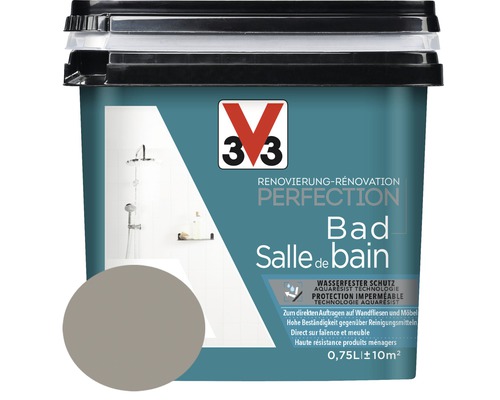 Rénovation Perfection salle de bains beige 750 ml Pot de peinture pour salle de bain 0,75 litre