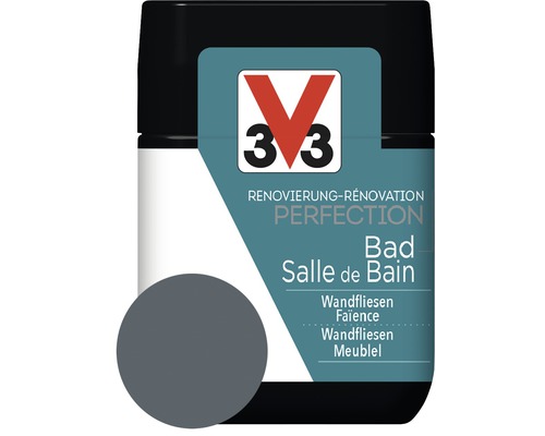 Rénovation Perfection salle de bains anthracite 75 ml V33 Peinture de rénovation Perfection Salle de bain pour carrelage mural