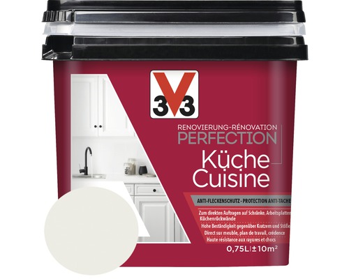 Renovierung V33 Perfection Küche baumwolle 750 ml Farbe für die Küche im Eimer