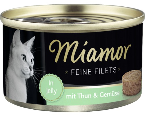 Katzenfutter Miamor Feine Filets Thunfisch und Gemüse 100 g