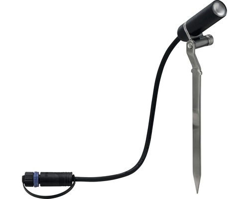 Gartenstrahler mit Erdspiess und Kabel