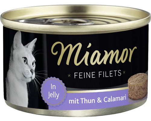 Nourriture pour chats Miamor thon & calamars 100 g