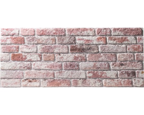 Panneaux muraux en mousse PSE Rebel of Styles UltraLight Brick Loft red-white 120x50x2 cm