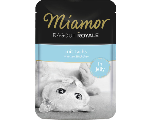 Nourriture humide pour chats Miamor Ragoût au saumon 100 g